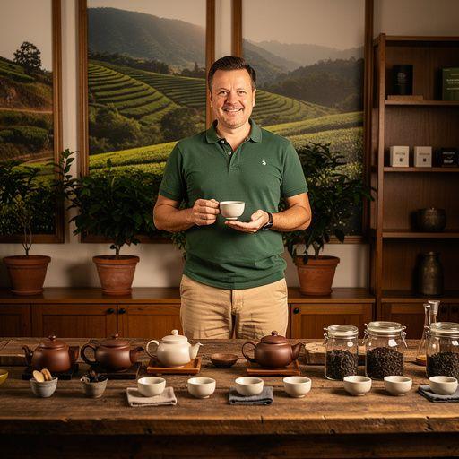 Forró csésze Assam tea, gőzölgő aromával és gazdag ízélménnyel.